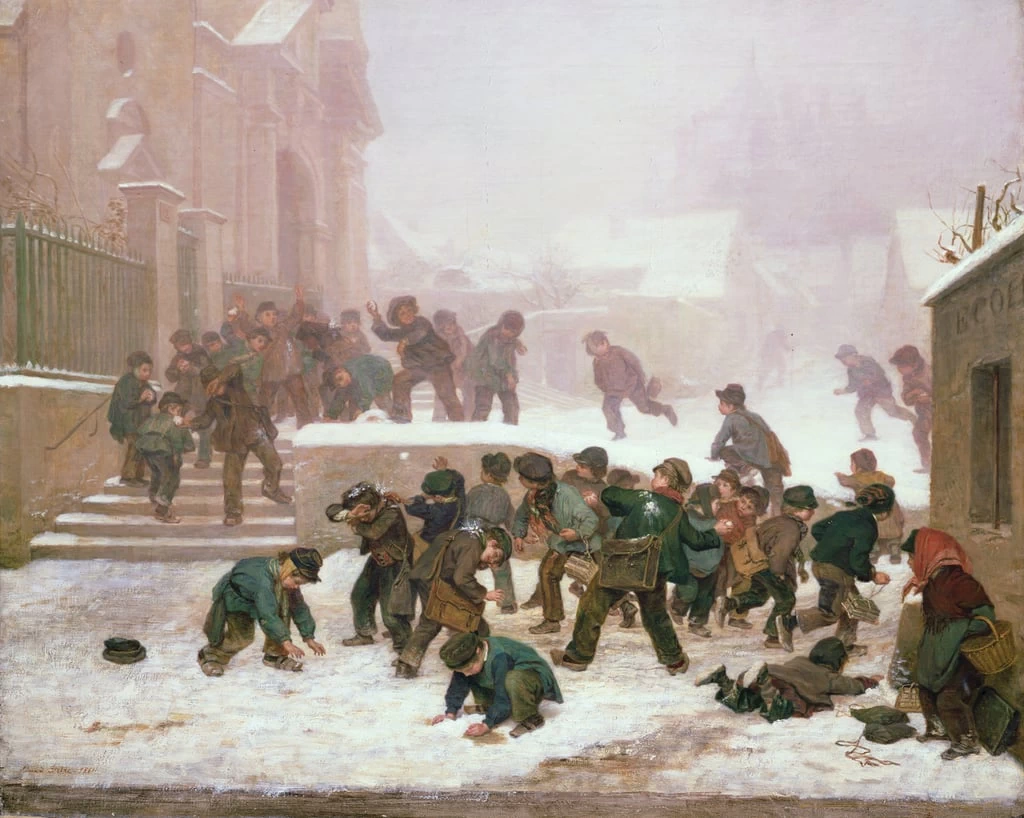 A Palle di neve - Bury Art Gallery and Museum, Lancashire